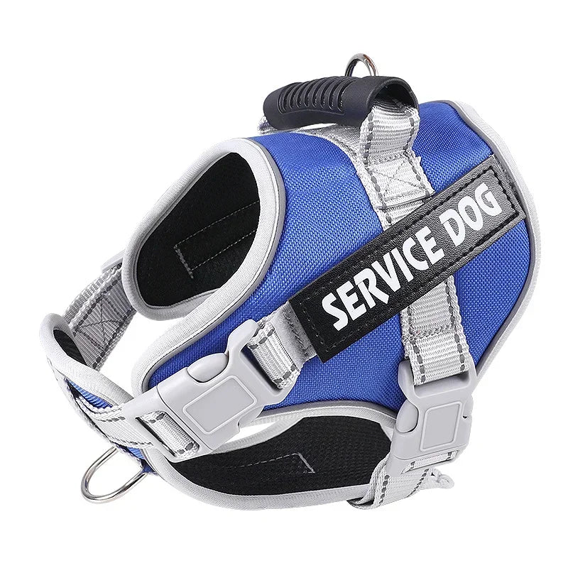 Harnais pour chien - Harnais Anti-Traction EnduranceMax ConfortCanin™ - couleur bleu