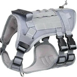 Charger l&#39;image dans la galerie, Harnais pour chien - Harnais tactique - LibertéMax ConfortCanin™ - couleur Gris Treillis

