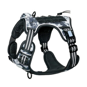 Harnais pour chien - Harnais tactique - BattlePro Harnais Militaire ConfortCanin™ - couleur noir