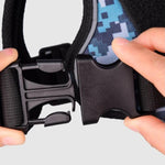 Charger l&#39;image dans la galerie, Harnais pour chien - Harnais anti-traction AlphaMax ConfortCanin™ - couleur camouflé bleu

