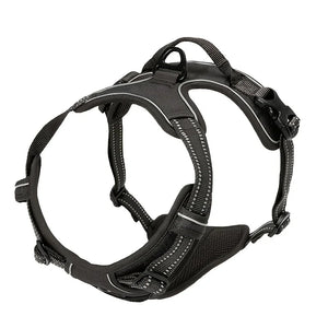 Harnais pour chien - Harnais anti-traction ContrôlePro ConfortCanin™ - couleur noir