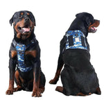 Charger l&#39;image dans la galerie, Harnais pour chien - Harnais tactique - BattlePro Harnais Militaire ConfortCanin™ - couleur bleu camouflage
