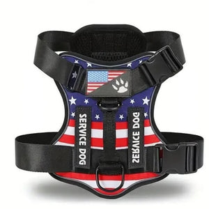Harnais pour chien - Harnais Tactique Masterwalk ConfortCanin™ - couleur noir