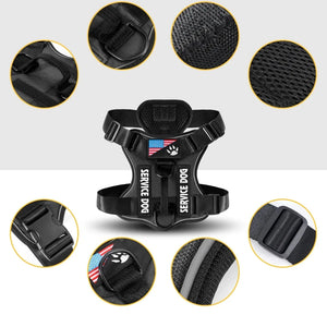 Harnais pour chien - Harnais anti-traction Masterwalk ConfortCanin™ - couleur noir